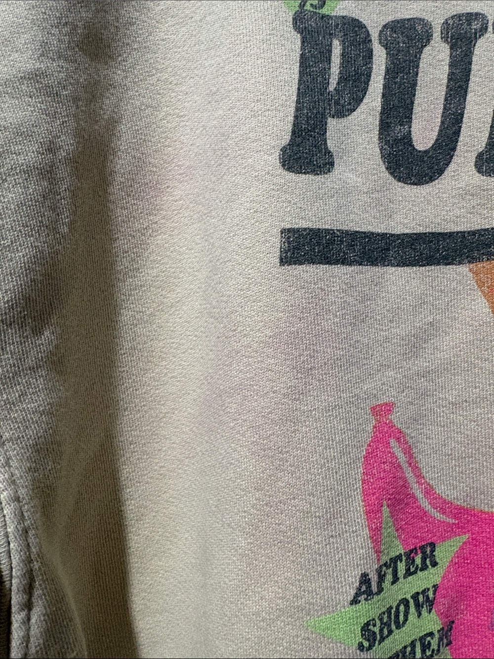 Daydreamer Pure Noise Oversized Graphic Crewneck Sweatshirt Large - Picture 7 of 10